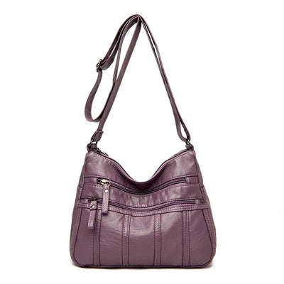 Annnika | Myk Lær Crossbody Veske