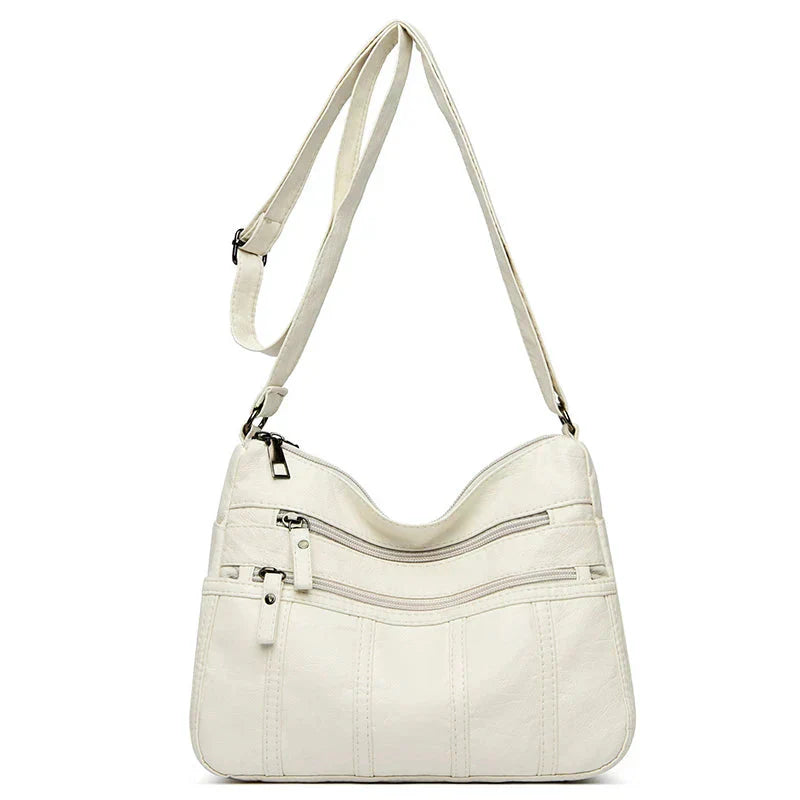 Annnika | Myk Lær Crossbody Veske